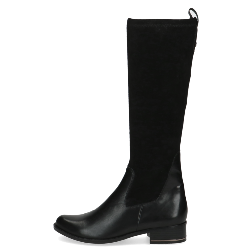 CAPRICE STIEFEL BLACK STRETCH