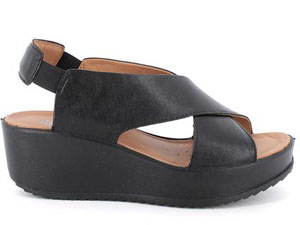 IGI & CO SANDALE SCHWARZ