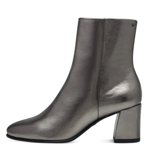 TAMARIS STIEFELETTE SILBER METALLIC