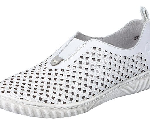RIEKER SLIPPER WEISS