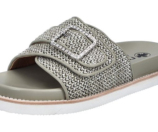 RIEKER PANTOFFEL GRÜN