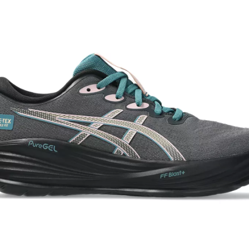 ASICS CUMULUS 27 GTX WOMEN GRAU, ROSA, BLAU
