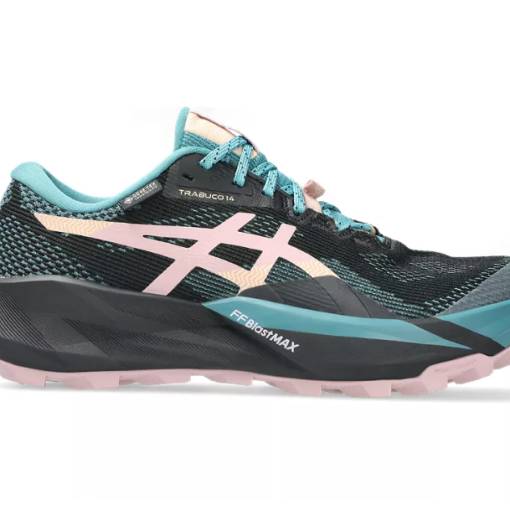 ASICS TRABUCO 14 GTX SPORTSCHUH SCHWARZ, BLAU, ROSA