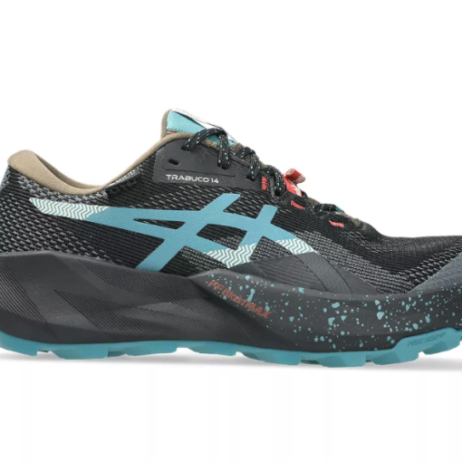 ASICS TRABUCO 14 GTX SPORTSCHUH SCHWARZ, BLAU
