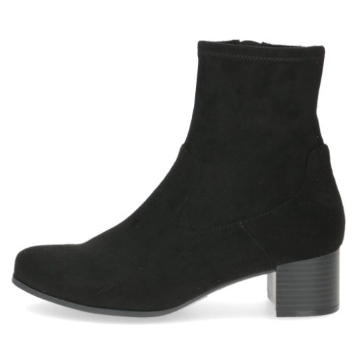 CAPRICE STIEFELETTE BLACK STRETCH