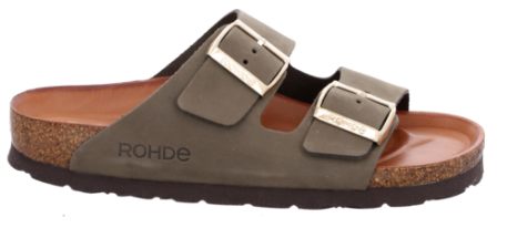 ROHDE PANTOFFEL ALBA OLIVE
