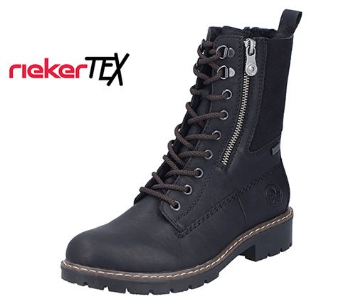 RIEKER STIEFELETTE SCHWARZ