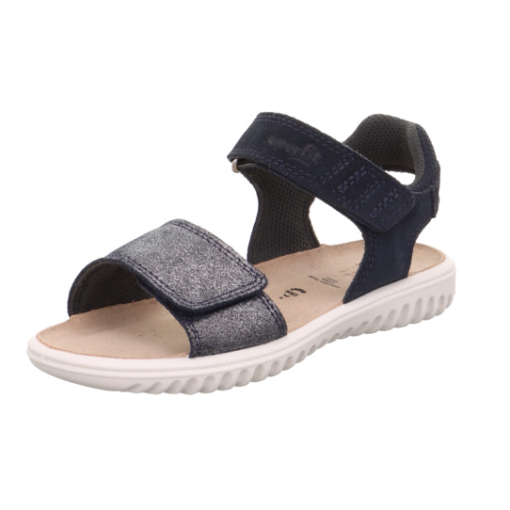 SUPERFIT SANDALE SPARKLE BLAU