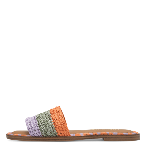 TAMARIS PANTOFFEL ORANGE COMB