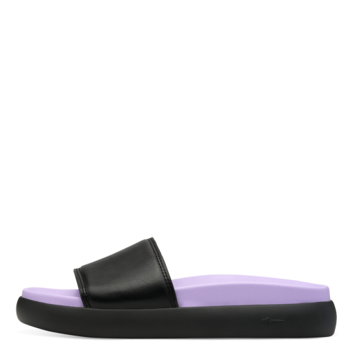 TAMARIS PANTOFFEL BLACK COMB