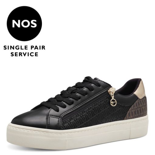 TAMARIS SNEAKER SCHWARZ/GOLD
