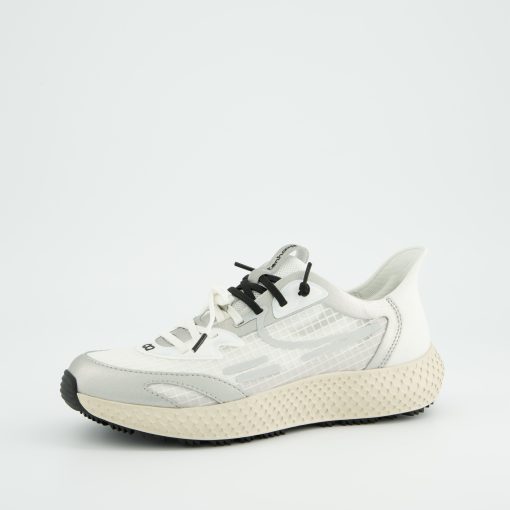 TENHAAG SNEAKER EASYHAAG BY KARO KAUER SILVER, WHITE, BLACK
