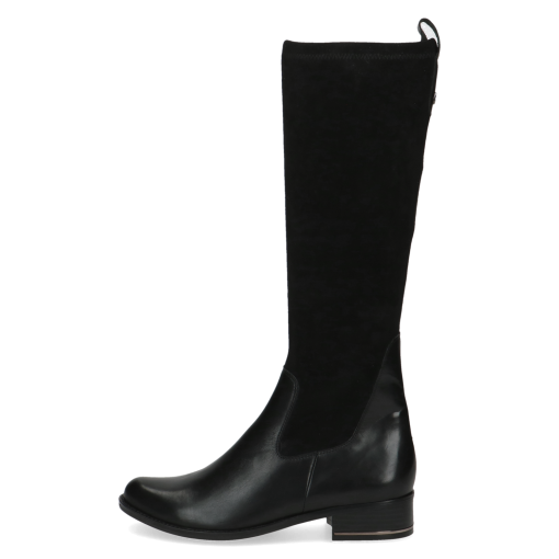 CAPRICE STIEFEL BLACK STRETCH