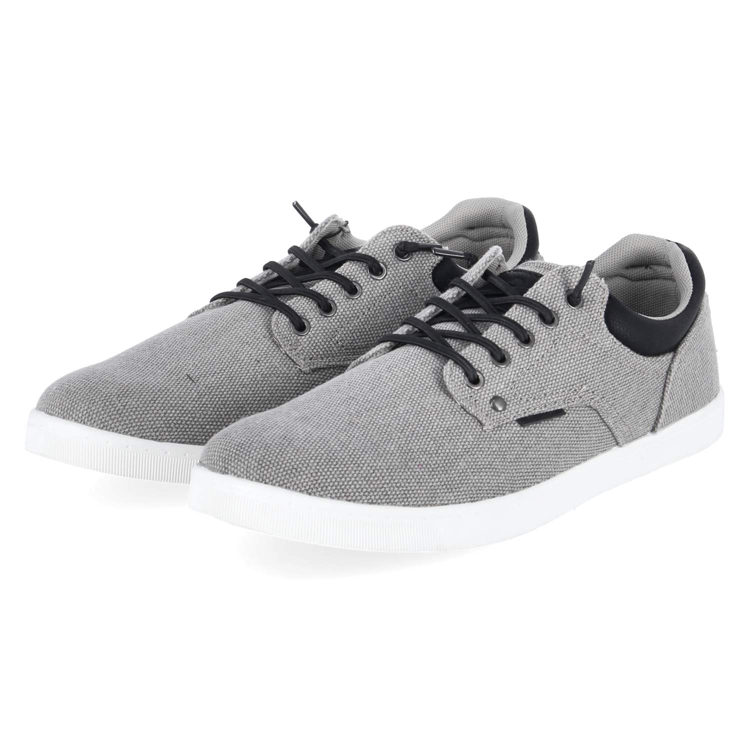 Bullboxer Herrenslipper Canva grau