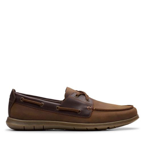 CLARKS SOMMERSCHLÜPFER DUNKELBRAUN